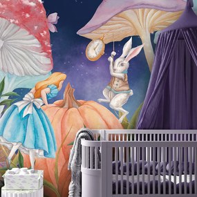 Gario Fotótapéta Kis Alice Csodaországban éjjel Anyag: Vlies, Méret: 450 x 315 cm
