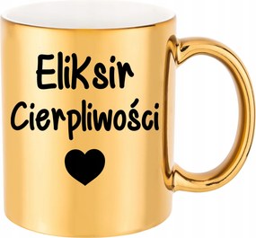 Arany Bögre Türelem Elixír Ajándék Születésnapra Karácsony Csomagolás