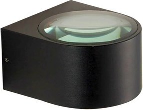 Italux Modern KĂŒltĂ©ri LED lĂĄmpa Pesaro Fekete ITXOWL-8081-4K IP54
