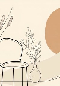 Poszter 70x100cm Nyugodt sarok