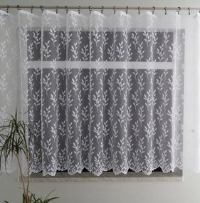 Mg Függöny 14662 Fehér 200x160 kész szalaggal