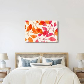 Kép - Narancssárga levelek (90x60 cm)