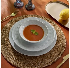 18 részes fehér porcelán étkészlet