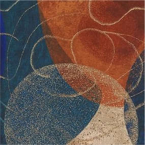 Flizelin tapéta Divatos 3D fali ragasztóval Színes formák 250x250 Ragasztó