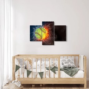 Kép - teniszlabda (90x60 cm)