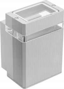 Nessa kültéri homlokzati kerti fali lámpa 1xGU10 szürke Gtv