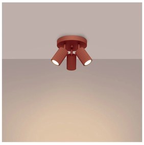 Téglavörös spotlámpa Gleam – Sollux