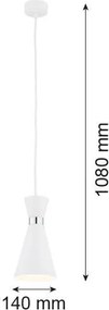 Argon LUKKA 3892 Függőlámpa 1x15W/E27 IP20