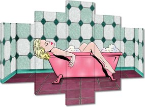 Festmények 150x105 Marylin Monroe a kádban