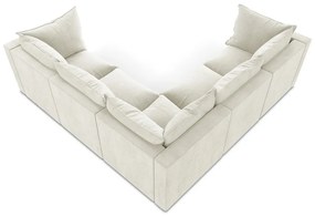 Bézs sarokkanapé Manao – Makamii