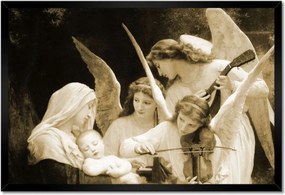 Poszterek keretben 60x40 Bouguereau Ének