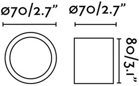 Faro 64206 - LED Spotlámpa HARU LED/6W/230V fehér