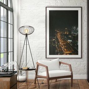 B.K. Licht 1470 - Állólámpa RETRO 1xE27/40W/230V