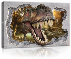 T-Rex, vászonkép, 60x40 cm méretben