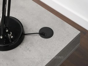 PC asztal Osto 120 (beton + fehér). 1109822