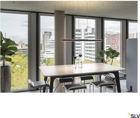 SLV ONE LINEAR 1006185 Függőlámpa 2x24W/LED 2700/3000K 1250/1250LM