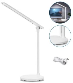 Aigostar - LED érintős, tölthető asztali lámpa, 3W, 5V, 1800 mAh, dimmelhető