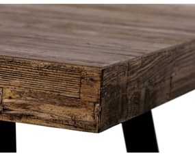 Tömörfa étkezőasztal 180 x 90 cm, fenyőfa