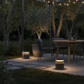 Ideal Lux - LED Kültéri lámpa BOEING LED/14W/230V 15 cm IP65 fekete