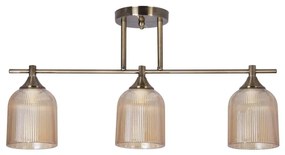 Csillár rúdon 3xE14/60W/230V réz