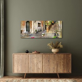 Kép - Róma régi utcái (120x50 cm)