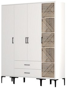 Ruhásszekrény Kiara STP (fehér). 1088418