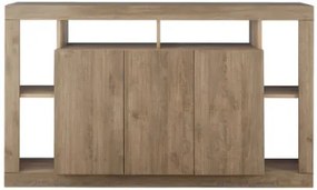 RIMINI komód, háromajtós – Mercure tölgy