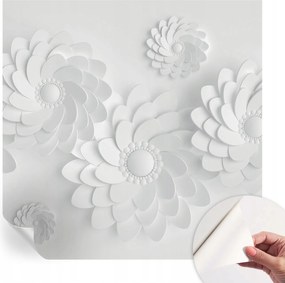 Dekoratív öntapadós fotótapéta Hálószobába Virágos elegancia 250x250