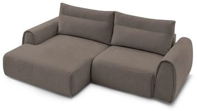 Barna sarokkanapé Aden – Bobochic Paris