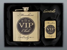 Csípő Lombik Öngyújtó Vip Club Arany 4295