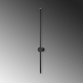 Sword 13484 fekete fém LED falilámpa