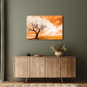 Narancssárga fa képe (90x60 cm)