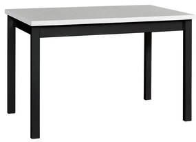 Széthúzható asztal Luca 80 x 120+150 I (fehér L) (fekete). 1059201