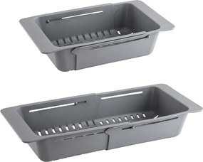 Gamma Gamma, teleszkópos mosogatókosár, szürke, GMA-KOP-G