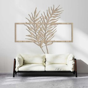 Fa kép minimalista levelekkel keretben - FERNS