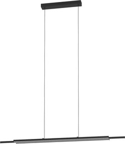 Eglo 31232 - LED Csillár zsinóron CANNIGIONA LED/20,3W/230V fekete