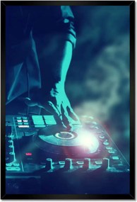 Poszterek keretben 40x60 Dj z-edm-dance-mixer