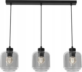 Függőlámpa Sombra Smoked 3xE27