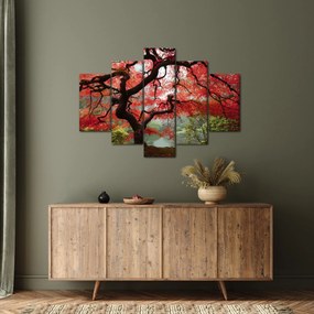 Red Japanese Maple, Portland, Oregon képe (150x105 cm)