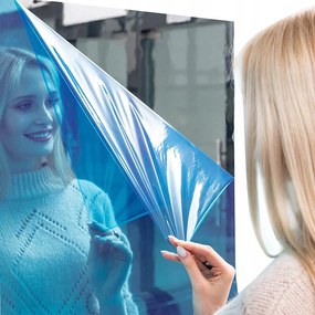 Öntapadós tükör matrica 60X200Cm Pet Biztonságos Egyszerű Alkalmazás