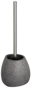 Pion szürke kerámia WC-kefe, magasság 38,5 cm - Wenko