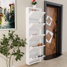 5 Piece Metal - White