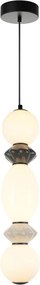 Italux Balos PND-94921-3V-BK Függőlámpa 1x14W/LED 3000K 1600lm IP20