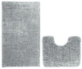 Bati 2 db-os szürke fürdőszobai kilépő szett - AmeliaHome