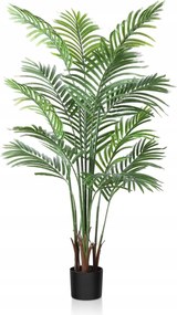 Crosofmi műpálma Areca 130 cm virágtartó nappali erkély dekoráció otthon