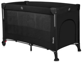 Lionelo - Utazó kiságy 3 az 1-ben ELLEN Fekete karbon