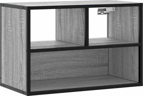 vidaXL szürke sonoma színű szerelt fa TV-szekrény 60 x 31 x 39,5 cm