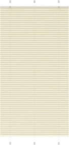 vidaXL pliszírozott redőny krém 105x200 cm Szövetszélesség 104,4 cm