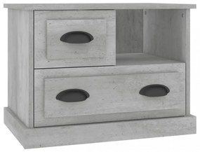 betonszürke éjjeliszekrény 60x39x45 cm