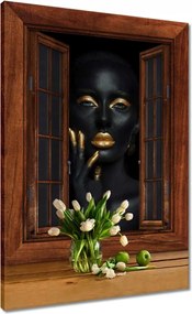 Vászonkép 50x70 Aranyszínű kép